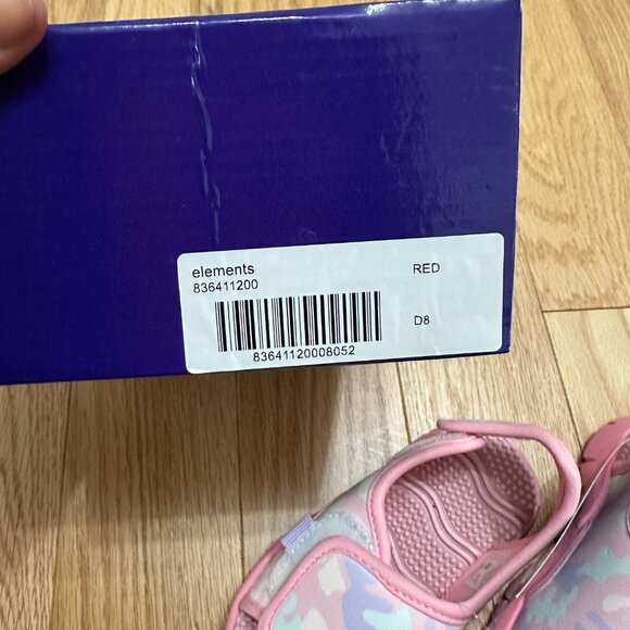 Elements Velcro Sandals - Girls - Size 8 (little kid) - Pink camo - Picture 6 of 6
